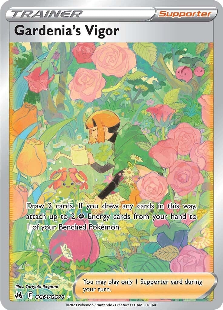 Image for Gardenia's Vigor (GG61/GG70) (SWSH: Crown Zenith: Galarian Gallery) - Pokemon