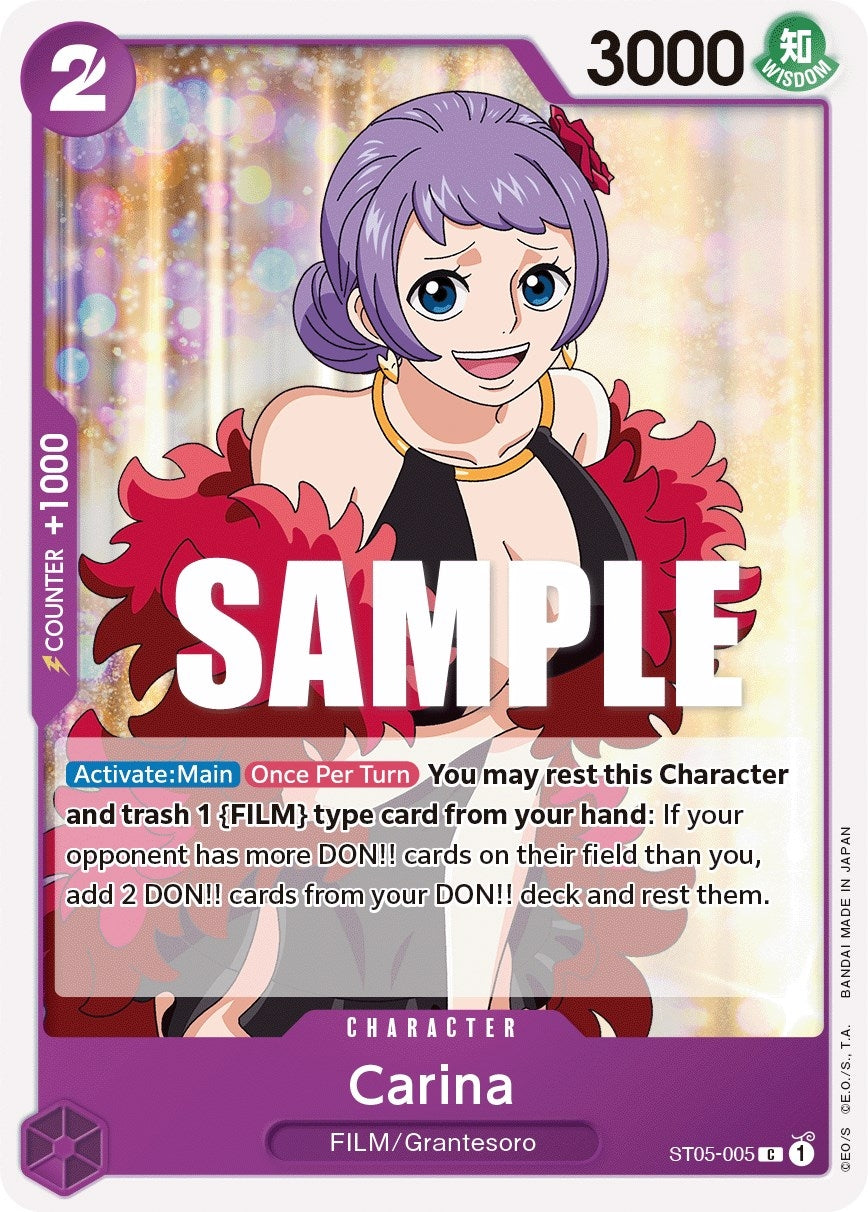 Image for Carina (ST05-005) (Starter Deck 5: Film Edition) (ST-05) - One Piece Card Game