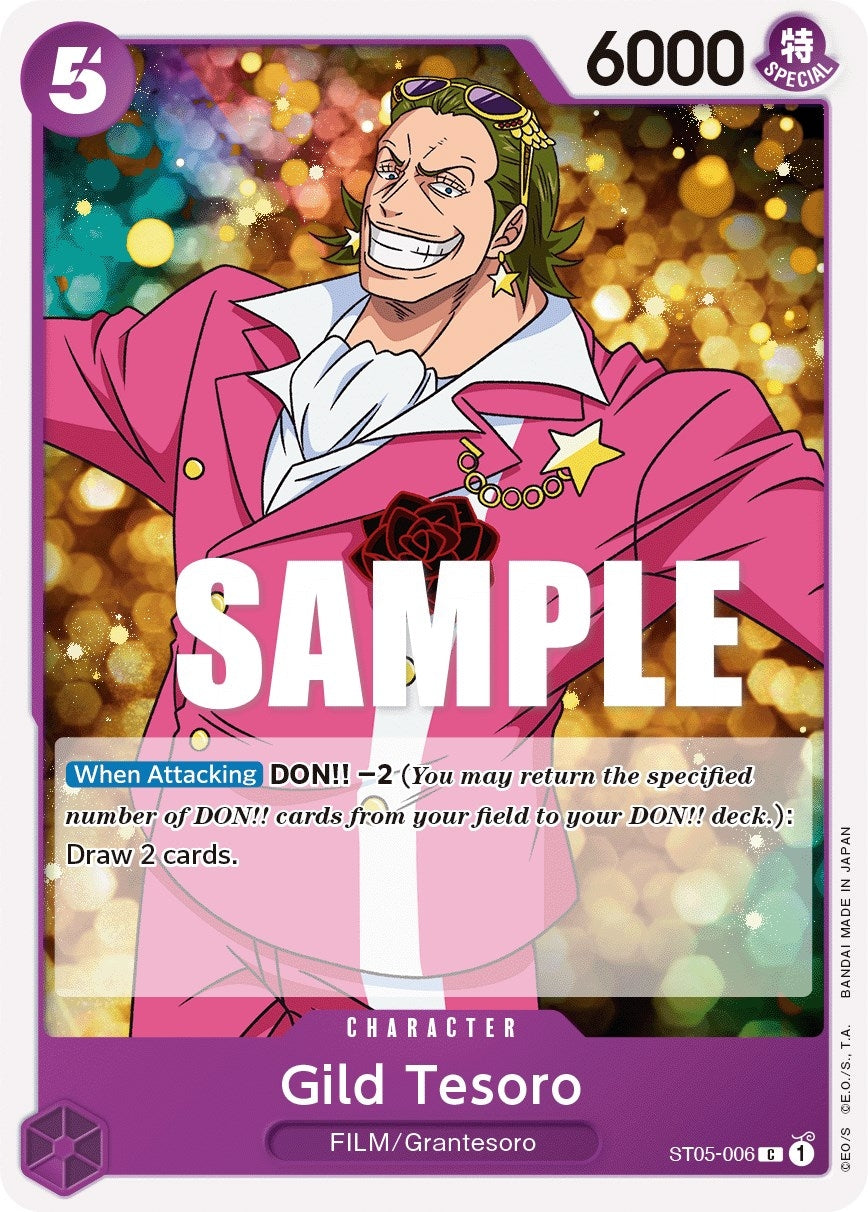 Image for Gild Tesoro (ST05-006) (Starter Deck 5: Film Edition) (ST-05) - One Piece Card Game