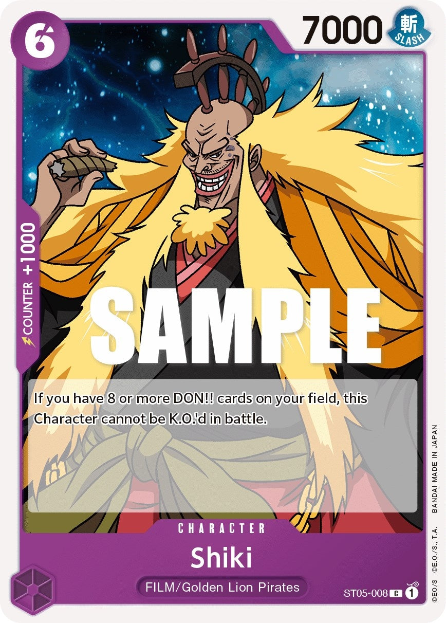 Image for Shiki (ST05-008) (Starter Deck 5: Film Edition) (ST-05) - One Piece Card Game