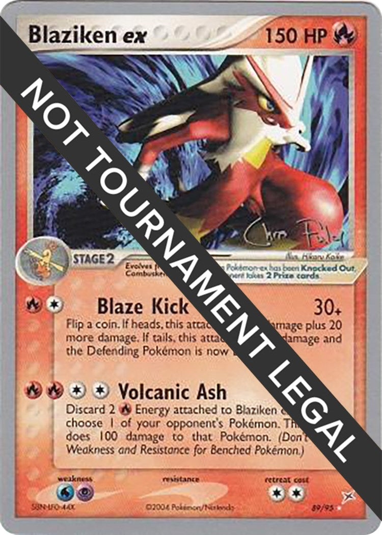 Image for Blaziken ex - 2004 (Chris Fulop) (89/95) (World Championship Decks) (WCD) - Pokemon
