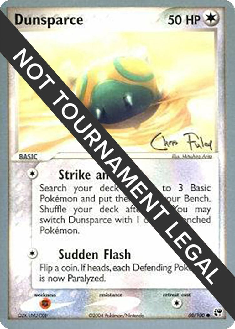 Image for Dunsparce - 2004 (Chris Fulop) (60/100) (World Championship Decks) (WCD) - Pokemon