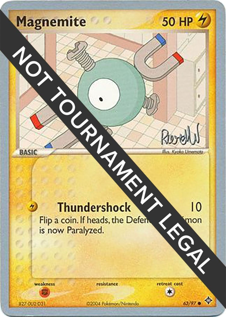 Image for Magnemite - 2004 (Reed Weichler) (63/97) (World Championship Decks) (WCD) - Pokemon