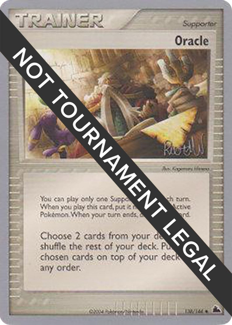 Image for Oracle - 2004 (Reed Weichler) (138/144) (World Championship Decks) (WCD) - Pokemon
