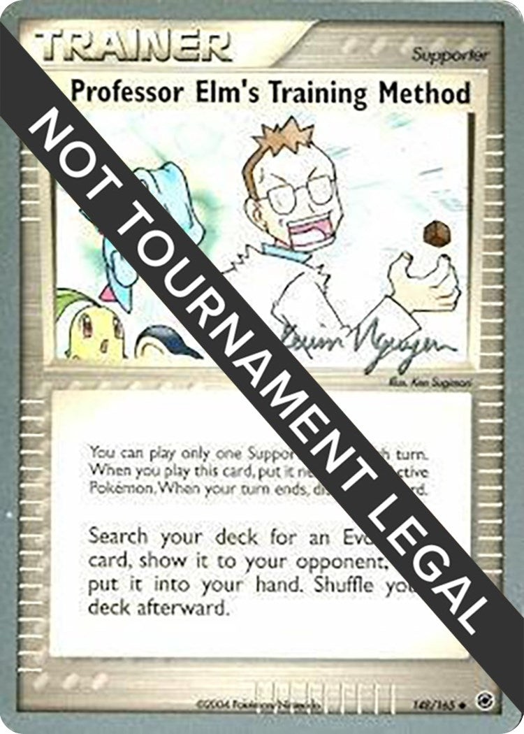 Image for Professor Elm's Training Method - 2004 (Kevin Nguyen) (148/165) (World Championship Decks) (WCD) - Pokemon