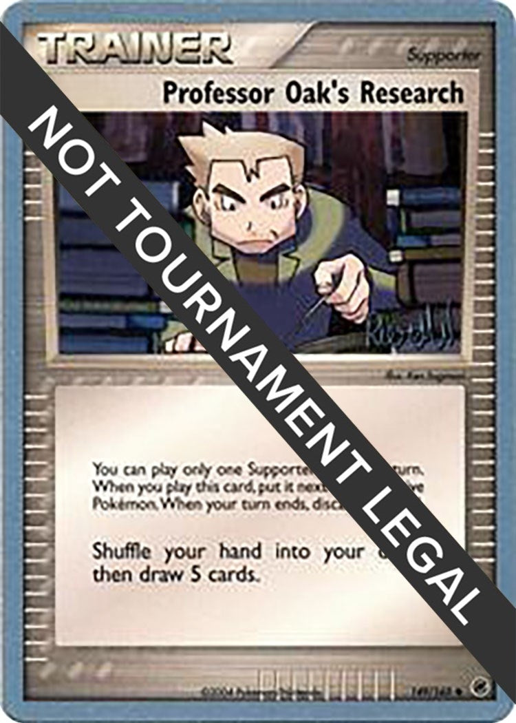 Image for Professor Oak's Research - 2004 (Reed Weichler) (149/165) (World Championship Decks) (WCD) - Pokemon