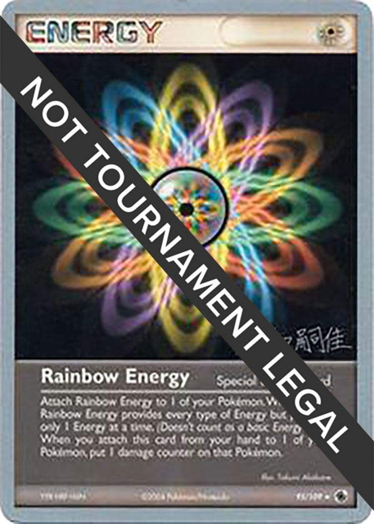 Image for Rainbow Energy - 2004 (Tsuguyoshi Yamato) (95/109) (World Championship Decks) (WCD) - Pokemon