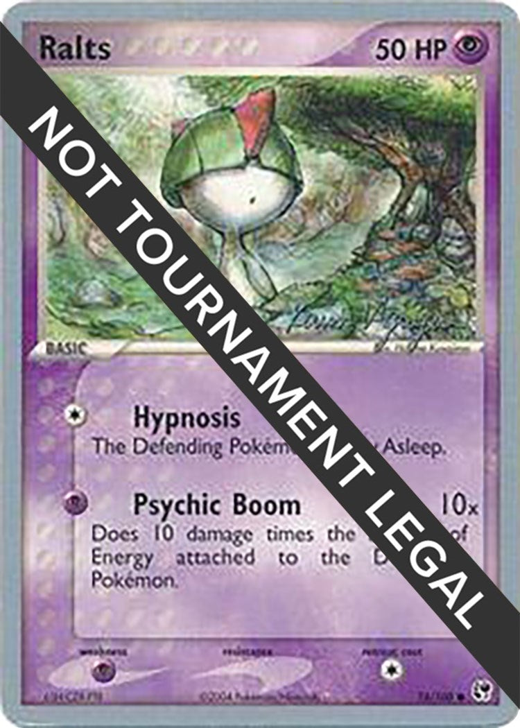 Image for Ralts - 2004 (Kevin Nguyen) (74/100) (World Championship Decks) (WCD) - Pokemon