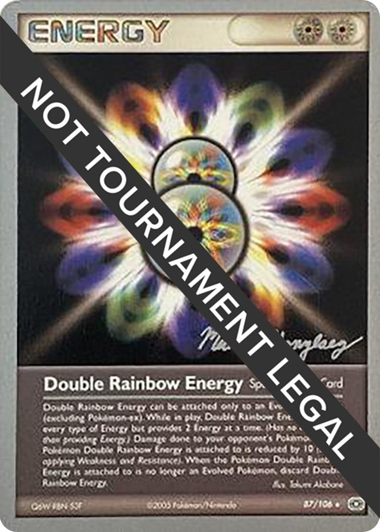 Image for Double Rainbow Energy - 2005 (Michael Gonzalez) (87/106) (World Championship Decks) (WCD) - Pokemon