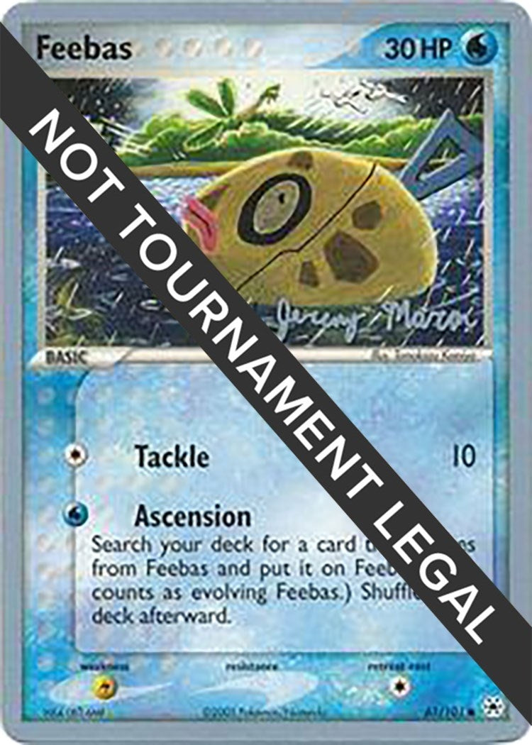 Image for Feebas - 2005 (Jeremy Maron) (61/101) (World Championship Decks) (WCD) - Pokemon