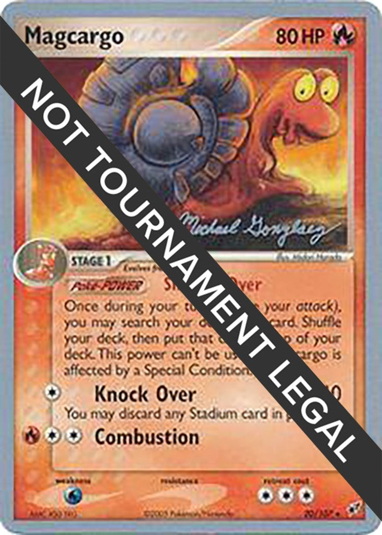 Image for Magcargo - 2005 (Michael Gonzalez) (20/107) (World Championship Decks) (WCD) - Pokemon