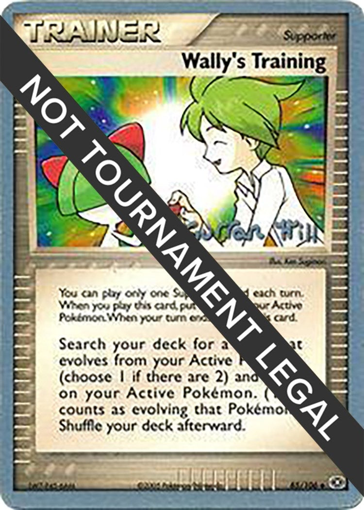 Image for Wally's Training - 2005 (Curran Hill) (85/106) (World Championship Decks) (WCD) - Pokemon