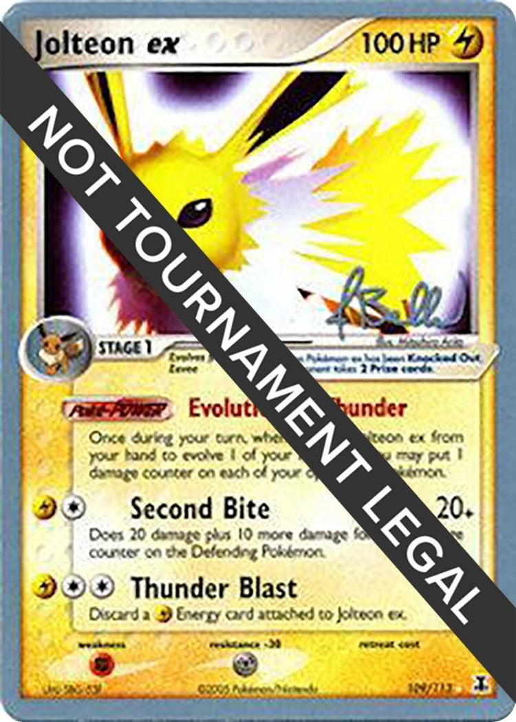 Image for Jolteon ex - 2006 (Jimmy Ballard) (109/113) (World Championship Decks) (WCD) - Pokemon
