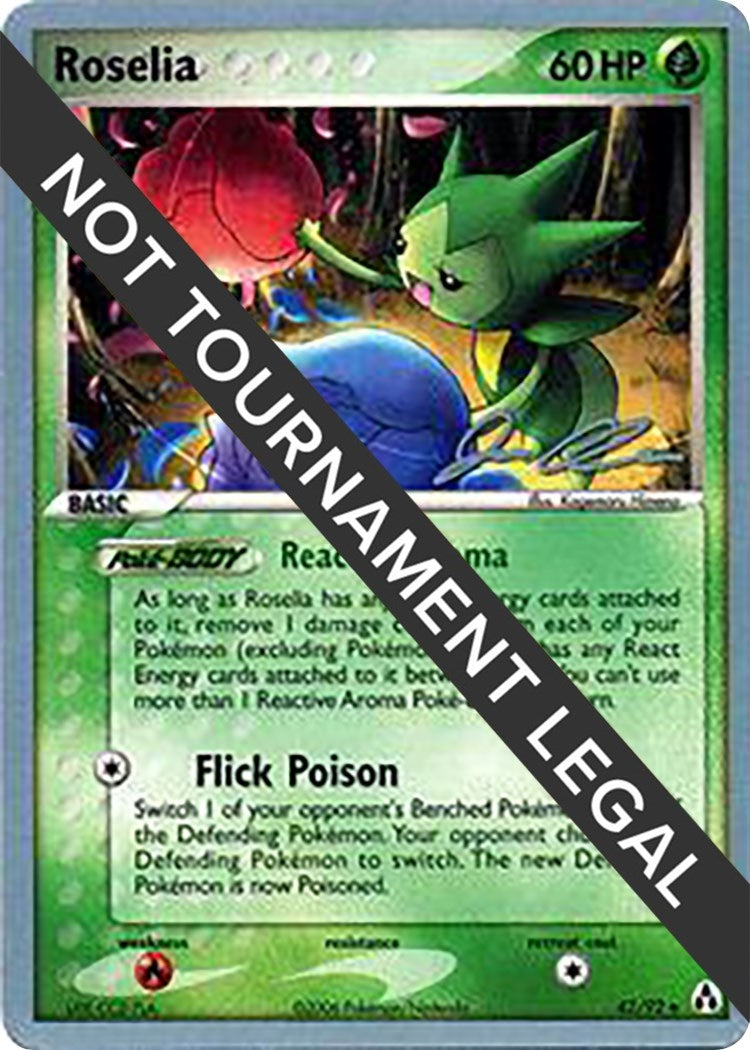 Image for Roselia - 2006 (Jason Klaczynski) (42/92) (World Championship Decks) (WCD) - Pokemon