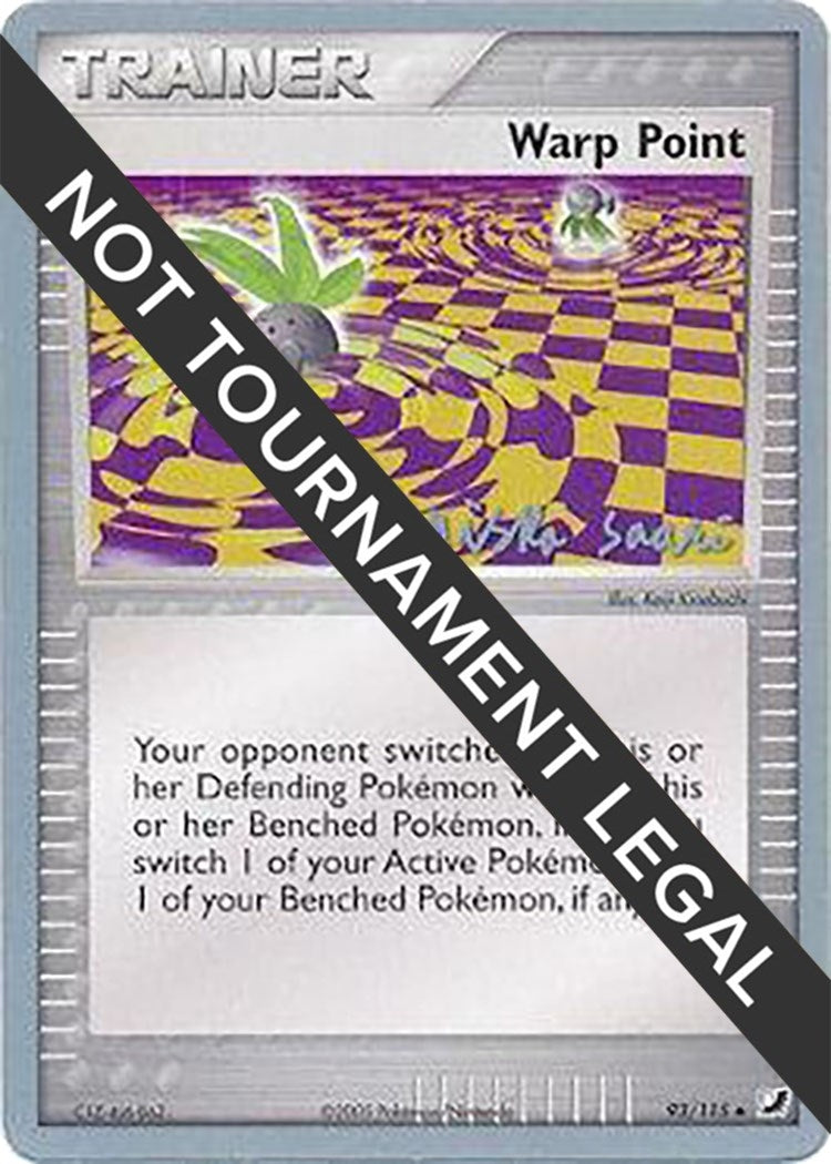 Image for Warp Point - 2006 (Miska Saari) (93/115) (World Championship Decks) (WCD) - Pokemon