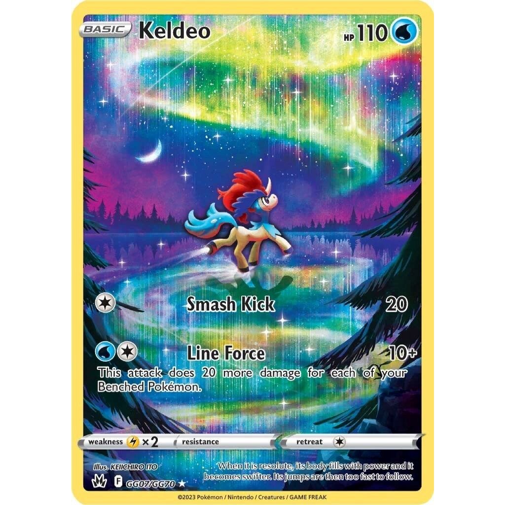 Keldeo (GG07/GG70) (SWSH: Crown Zenith: Galarian Gallery) - PokeBox USA