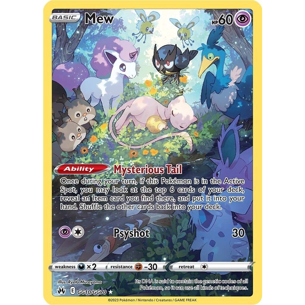 Mew (GG10/GG70) (Crown Zenith: Galarian Gallery) - PokeBox USA