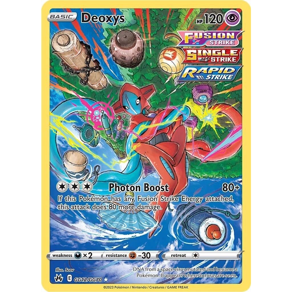 Deoxys (GG12/GG70) (Crown Zenith: Galarian Gallery) - PokeBox USA