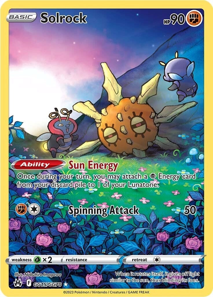 Image for Solrock (GG15/GG70) (SWSH: Crown Zenith: Galarian Gallery) - Pokemon