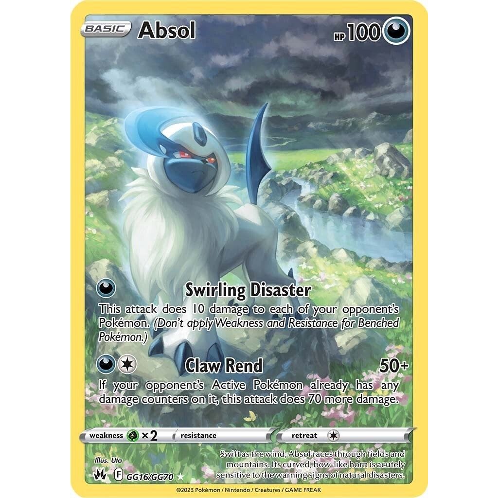 Absol (GG16/GG70) (SWSH: Crown Zenith: Galarian Gallery) - PokeBox USA