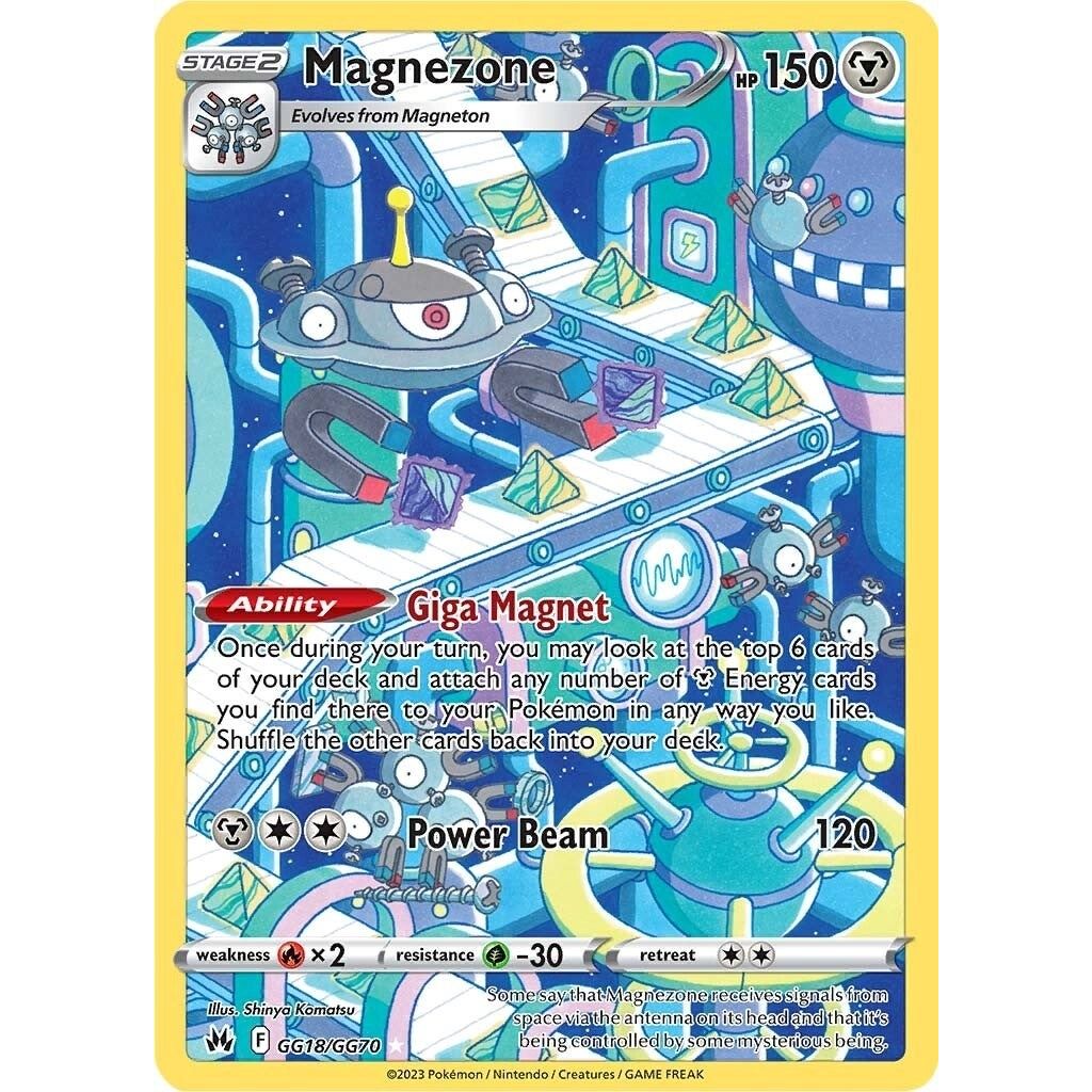 Magnezone (GG18/GG70) (SWSH: Crown Zenith: Galarian Gallery) - PokeBox USA