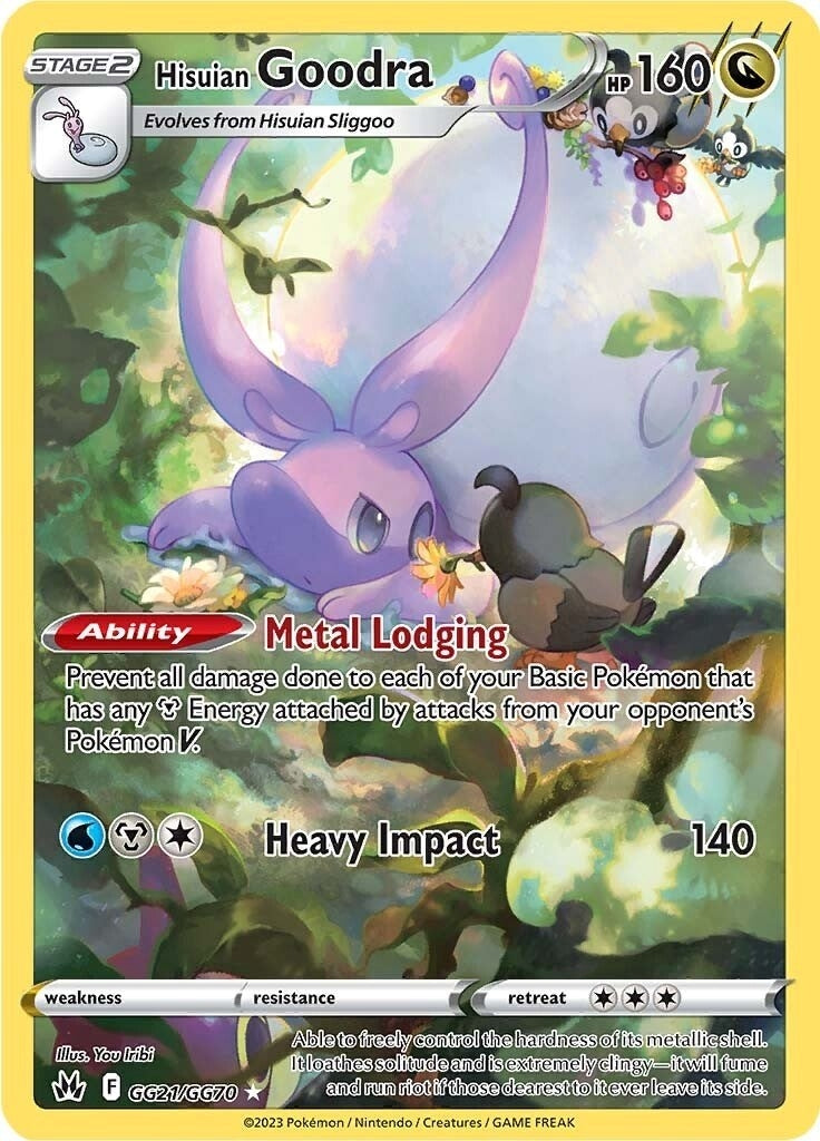 Image for Hisuian Goodra (GG21/GG70) (SWSH: Crown Zenith: Galarian Gallery) - Pokemon