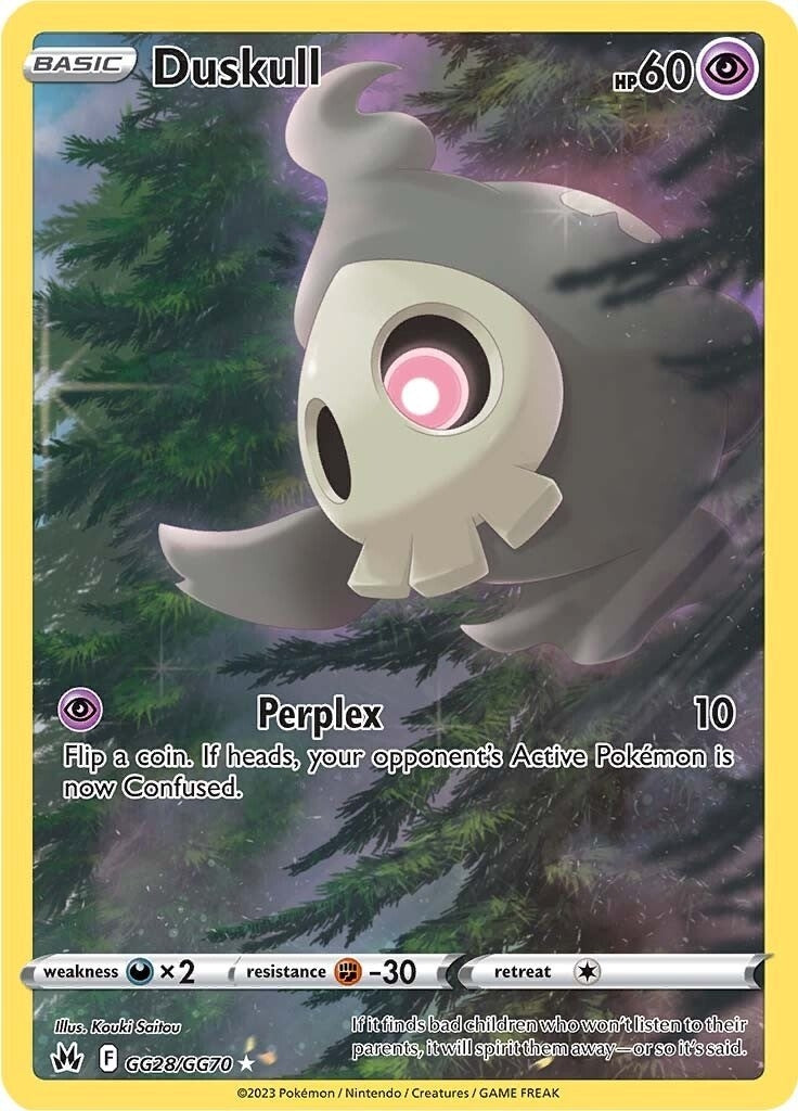 Image for Duskull (GG28/GG70) (SWSH: Crown Zenith: Galarian Gallery) - Pokemon