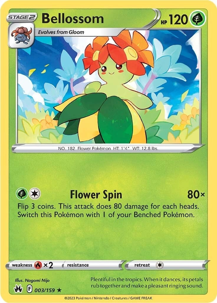 Image for Bellossom (003/159) (SWSH: Crown Zenith) - Pokemon