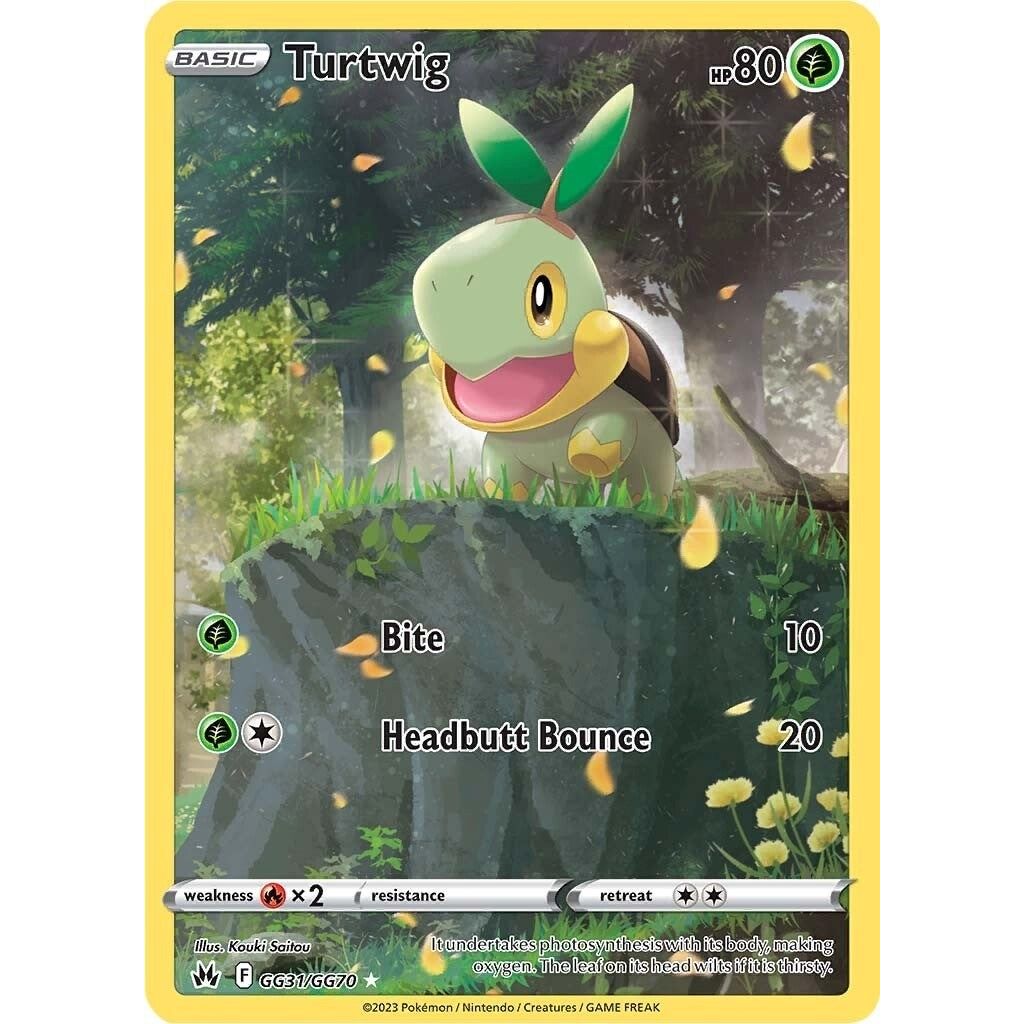 Turtwig (GG31/GG70) (SWSH: Crown Zenith: Galarian Gallery) - PokeBox USA