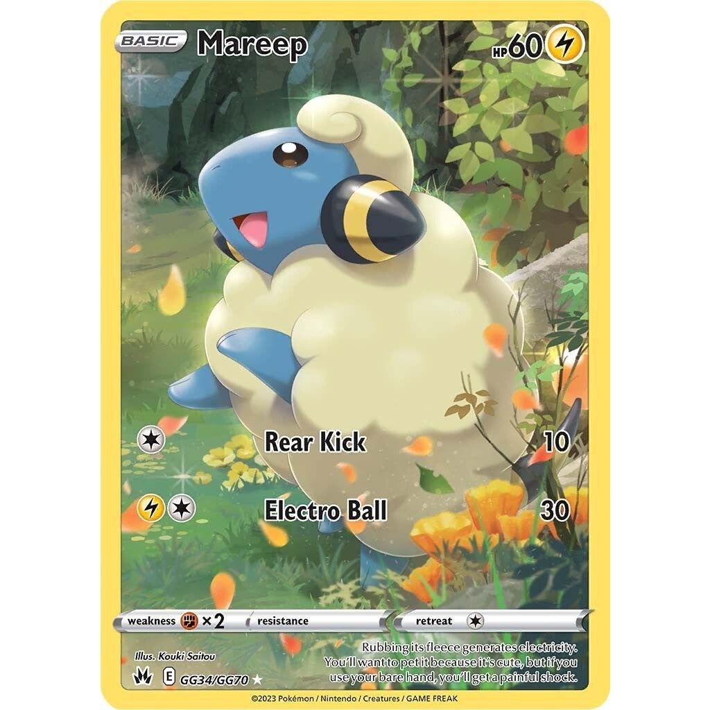 Mareep (GG34/GG70) (SWSH: Crown Zenith: Galarian Gallery) - PokeBox USA