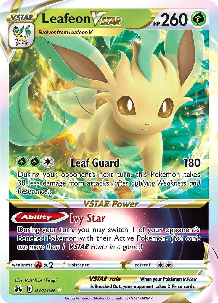 Image for Leafeon VSTAR (014/159) (SWSH: Crown Zenith) - Pokemon