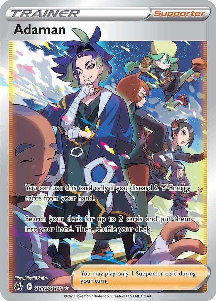 Image for Adaman (GG57/GG70) (SWSH: Crown Zenith: Galarian Gallery) - Pokemon