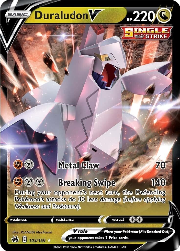 Image for Duraludon V (103/159) (SWSH: Crown Zenith) - Pokemon