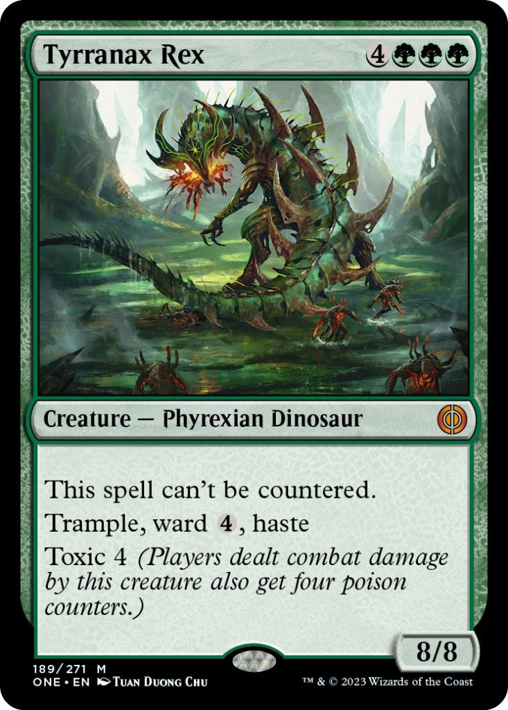 Tyrranax Rex (189) (Phyrexia: All Will Be One) - PokeBox USA