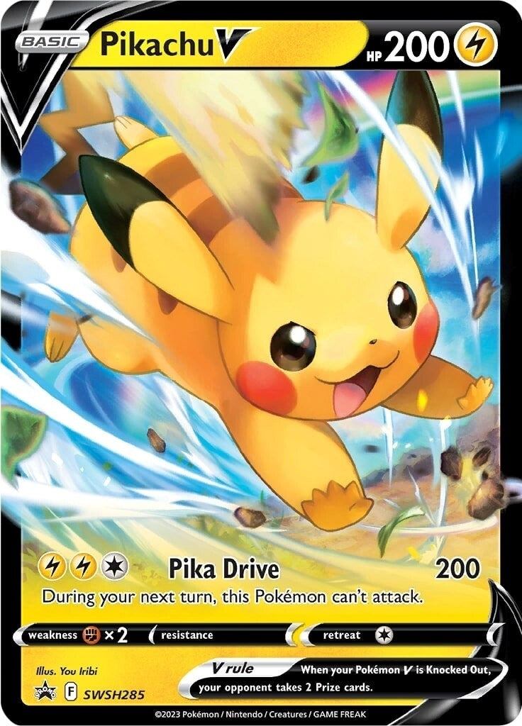 Pikachu V - SWSH285 (SWSH285) (SWSH: Sword & Shield Promo Cards)
