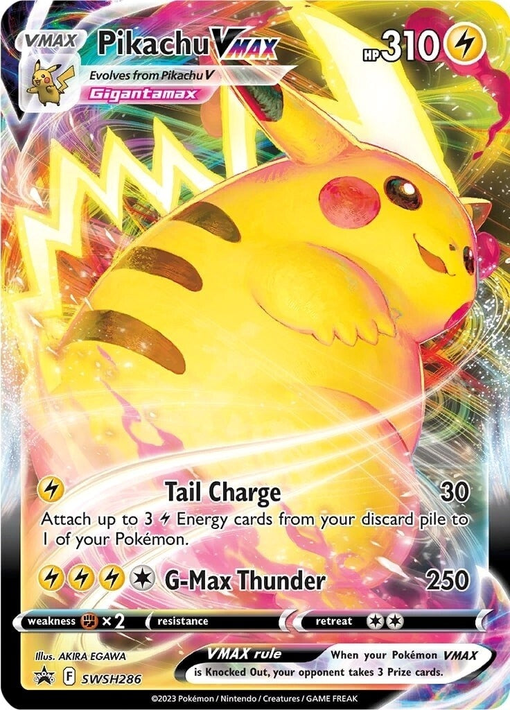 Pikachu VMAX - SWSH286 (SWSH286) (SWSH: Sword & Shield Promo Cards) - PokeBox USA