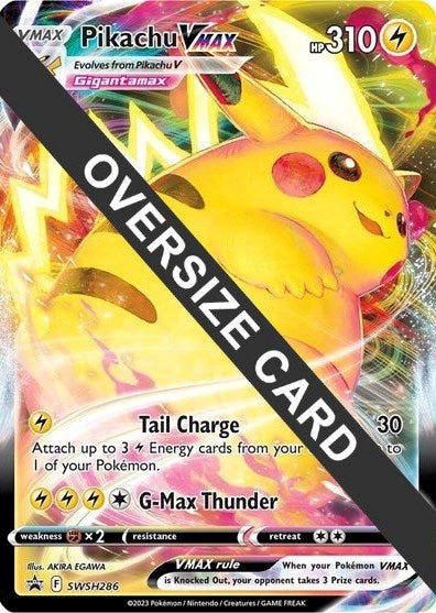 Image for Pikachu VMAX - SWSH286 (SWSH286) (Jumbo Cards) (PR) - Pokemon