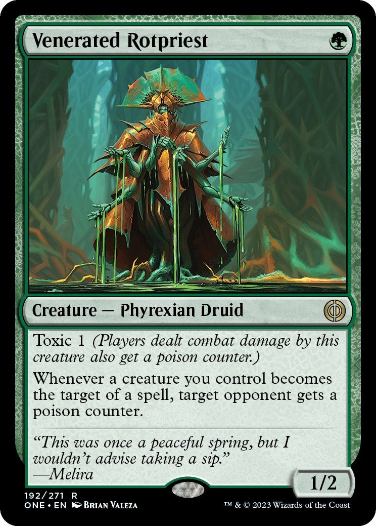 Venerated Rotpriest (192) (Phyrexia: All Will Be One) - PokeBox USA