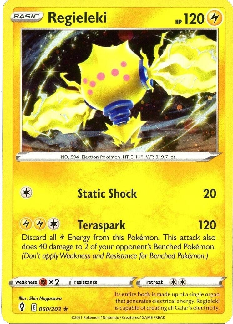 Image for Regieleki - 060/203 (Cosmos Holo) (060/203) (Miscellaneous Cards & Products) (MCAP) - Pokemon