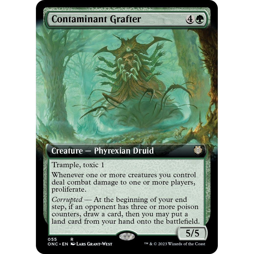 Contaminant Grafter (Extended Art) (55) (Phyrexia: All Will Be One) - PokeBox USA