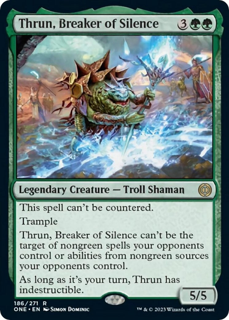 Thrun, Breaker of Silence (186) (Phyrexia: All Will Be One)