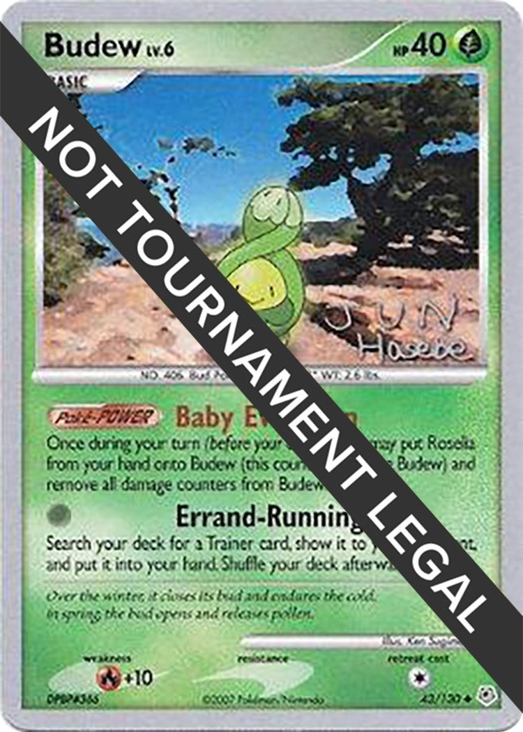 Image for Budew - 2007 (Jun Hasebe) (43/130) (World Championship Decks) (WCD) - Pokemon