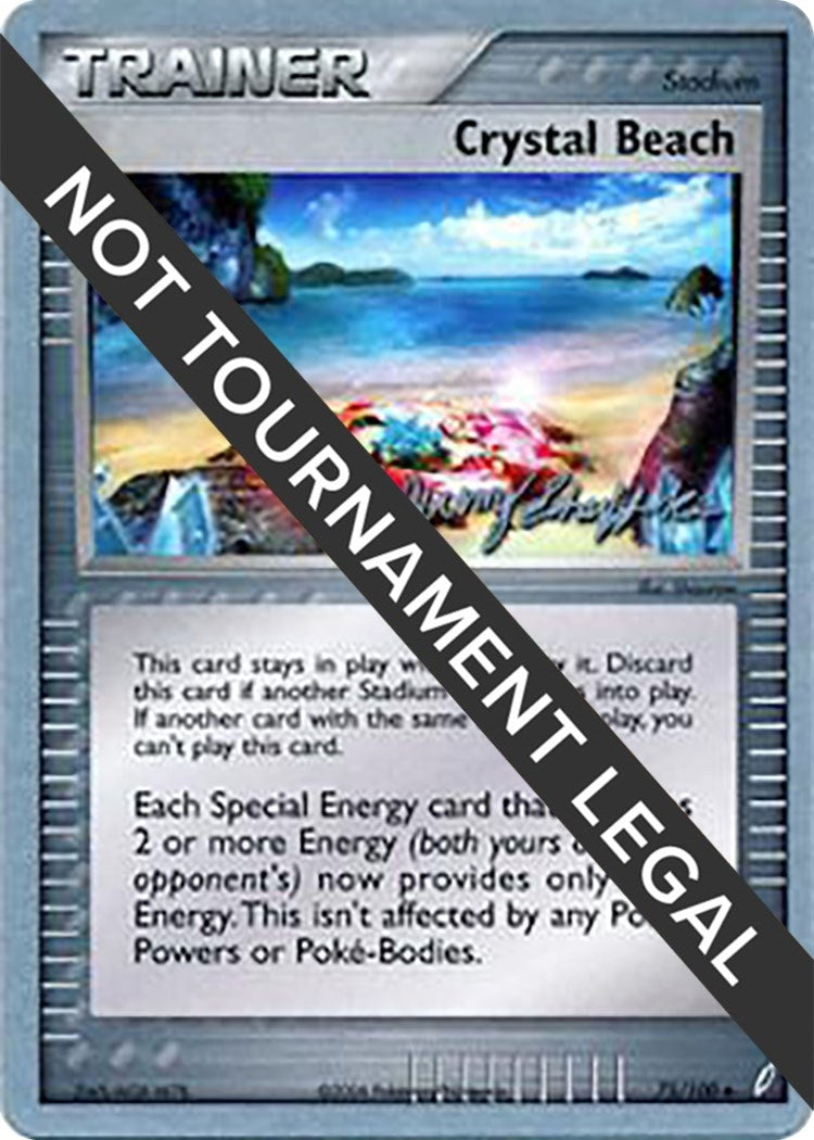 Image for Crystal Beach - 2007 (Jeremy Scharff-Kim) (75/100) (World Championship Decks) (WCD) - Pokemon