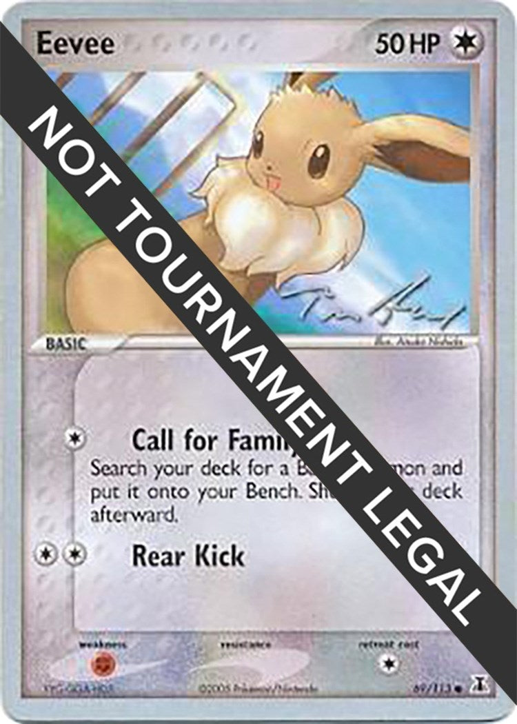 Image for Eevee - 2007 (Tom Roos) (69/113) (World Championship Decks) (WCD) - Pokemon