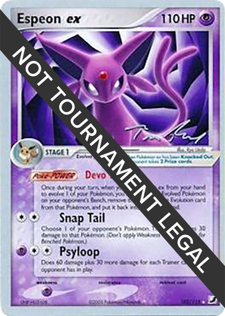 Image for Espeon ex - 2007 (Tom Roos) (102/115) (World Championship Decks) (WCD) - Pokemon