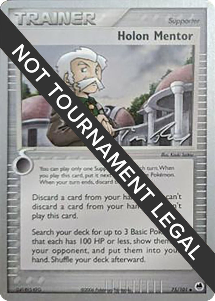 Image for Holon Mentor - 2007 (Tom Roos) (75/101) (World Championship Decks) (WCD) - Pokemon