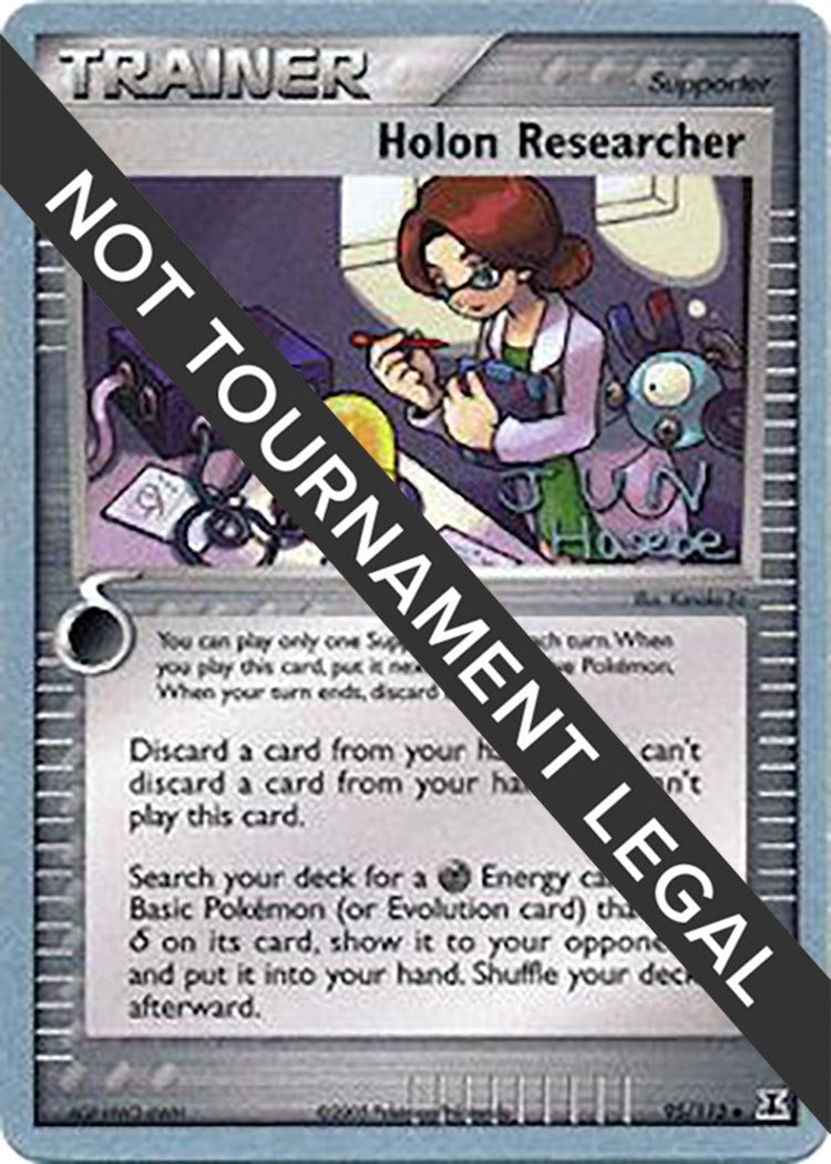 Image for Holon Researcher - 2007 (Jun Hasebe) (95/113) (World Championship Decks) (WCD) - Pokemon