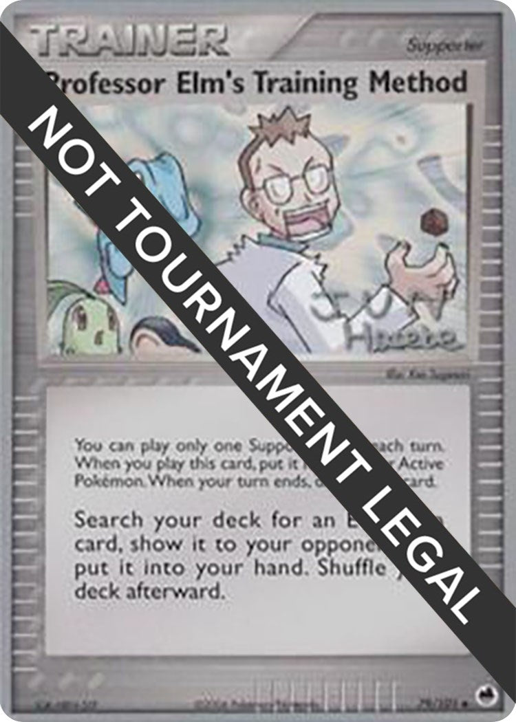 Image for Professor Elm's Training Method - 2007 (Jun Hasebe) (79/101) (World Championship Decks) (WCD) - Pokemon