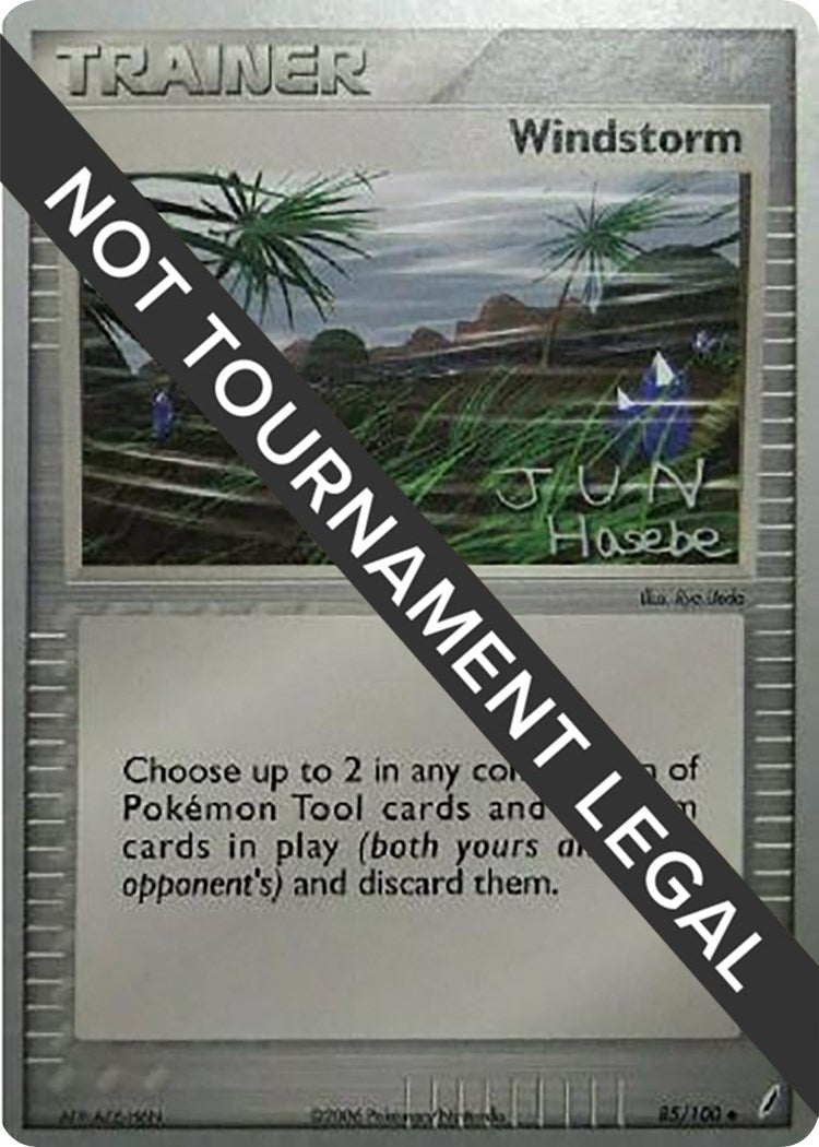 Image for Windstorm - 2007 (Jun Hasebe) (85/100) (World Championship Decks) (WCD) - Pokemon