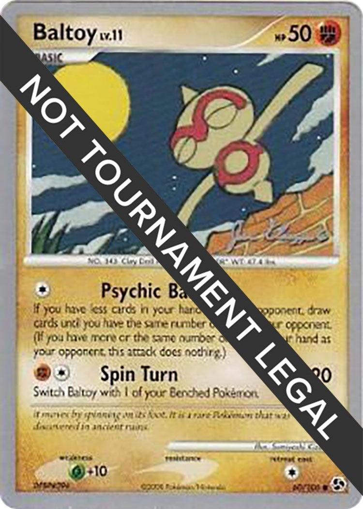 Image for Baltoy - 2008 (Jason Klaczynski) (60/106) (World Championship Decks) (WCD) - Pokemon